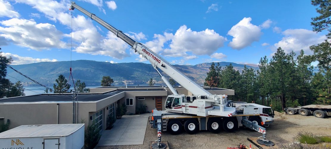Tadano ATF 200G5 hits the mark in British Columbia Crane and Hoist